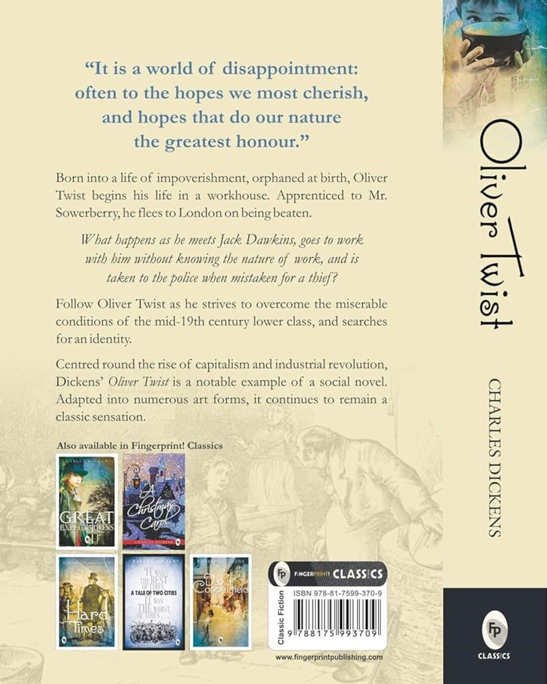Oliver Twist  - Classics by Charles Dickens [Paperback]