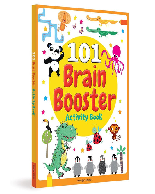 101 Brain Booster Activity Book: Fun Activity Book For Children [Paperback]