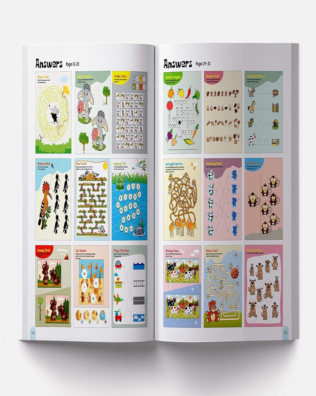 101 Brain Booster Activity Book: Fun Activity Book For Children [Paperback]