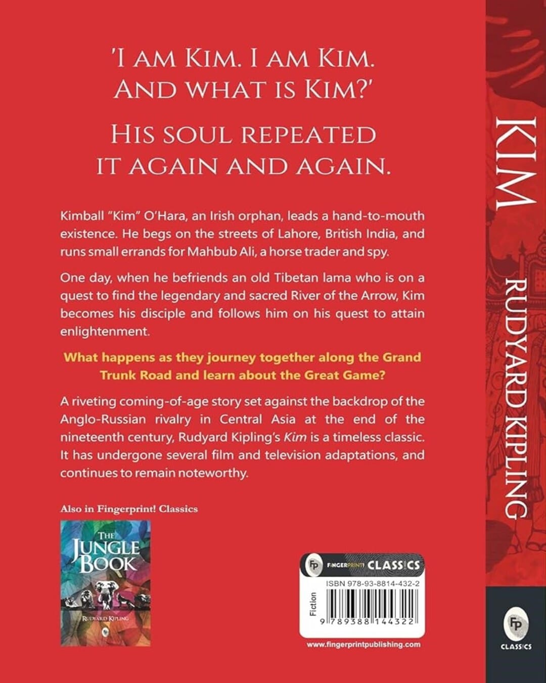 Kim by Rudyard Kipling [Paperback] - versoz.com
