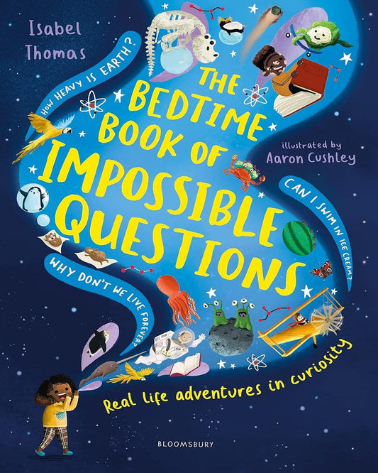 The Bedtime Book Of Impossible Questions by Isabel Thomas , Aaron Cushley (Illustrator) [Hardcover] - versoz.com