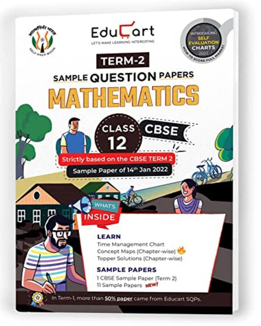 Educart Mathematics CBSE Term 2 Class 12 Sample Papers by Educart [Paperback] - versoz.com