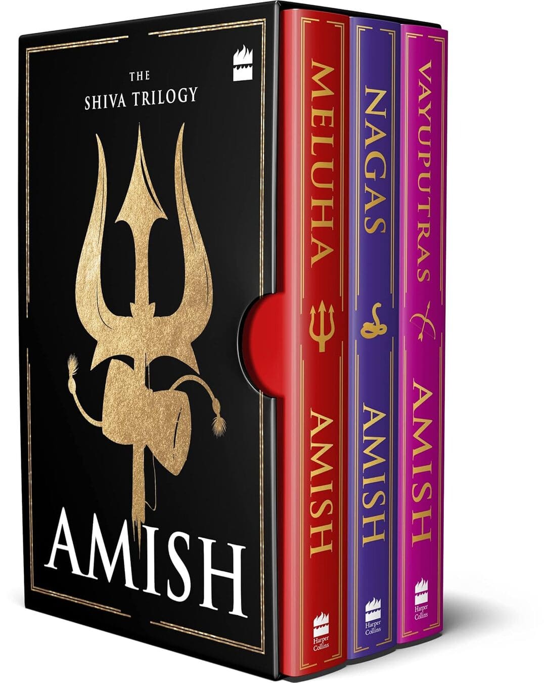 The Shiva Trilogy Special Collector's Edition by Amish [Hardcover Box Set] - versoz.com