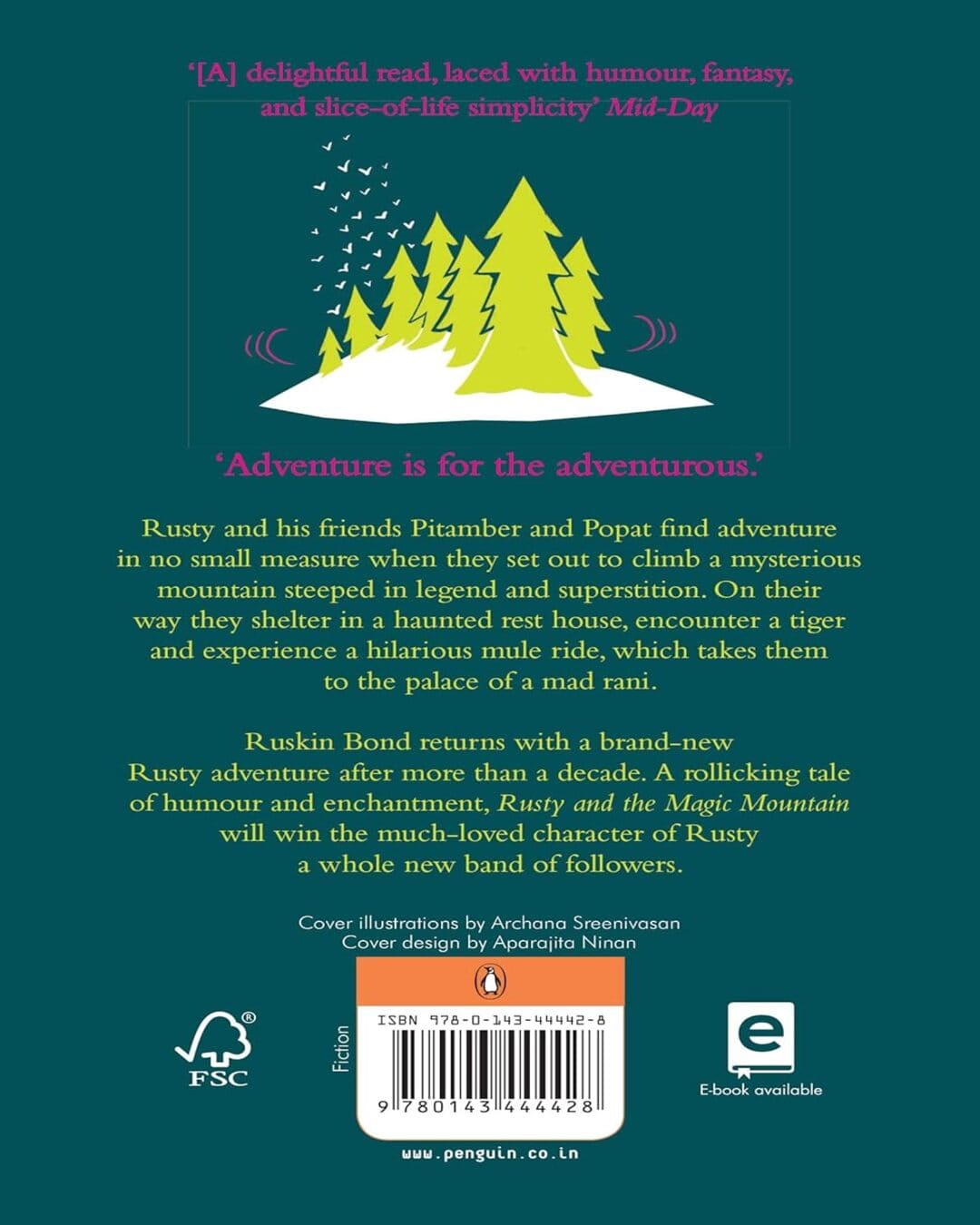 Rusty and the Magic Mountain by Ruskin Bond [Paperback] - versoz.com