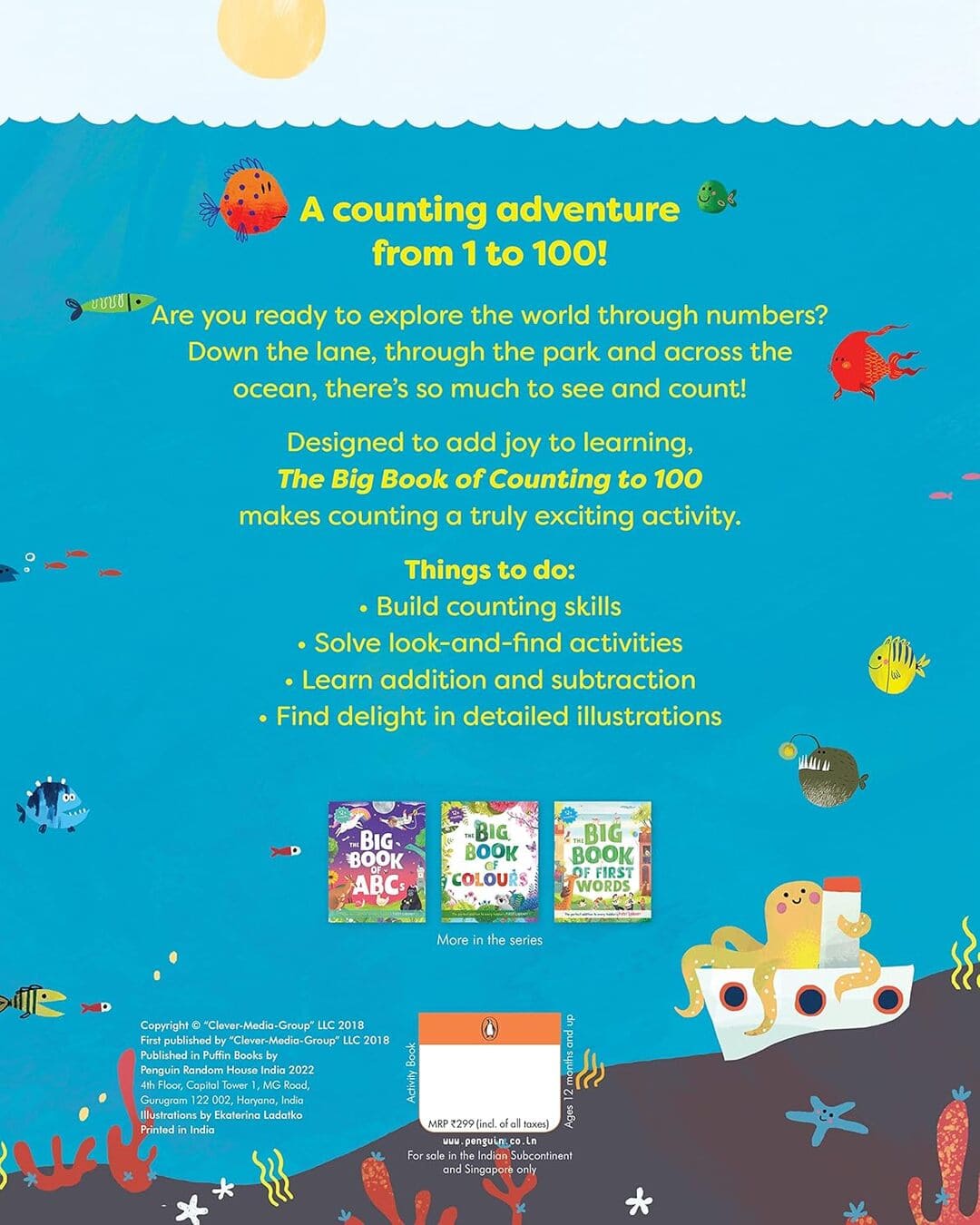 Puffin El: The Big Book Of Counting To 1 by Prhi Editorial [Board book] - versoz.com