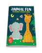 Animal Fun Reusable Sticker BookÂ For Children by Wonder House Books [Paperback]