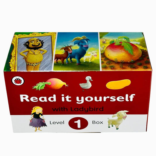 Ladybird Read It Yourself Tuck Box Level 1: 10 Books Box Set by Ladybird [Hardcover] - versoz.com