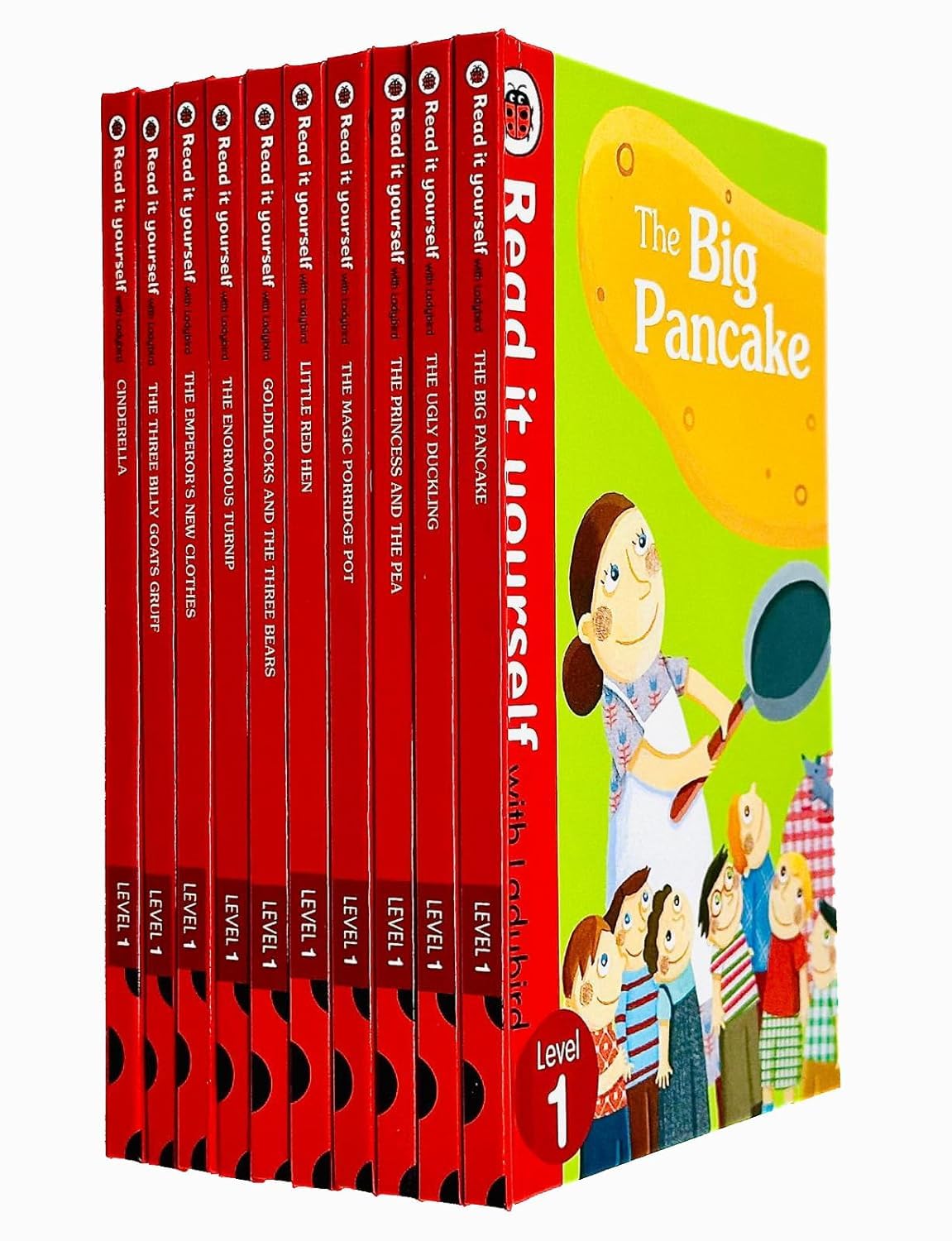 Ladybird Read It Yourself Tuck Box Level 1: 10 Books Box Set by Ladybird [Hardcover] - versoz.com
