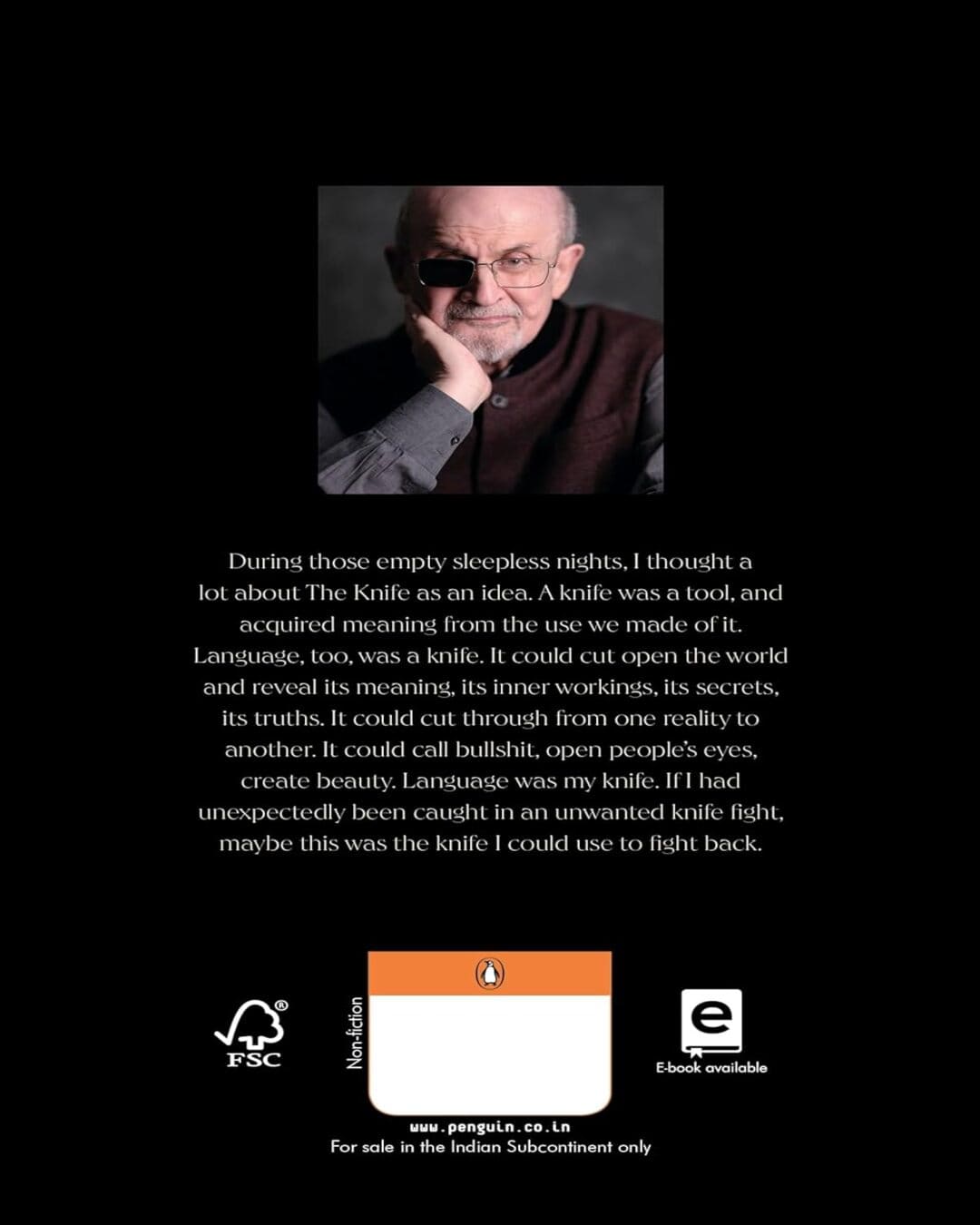 Knife: Meditations After An Attempted Murder [Hardcover]