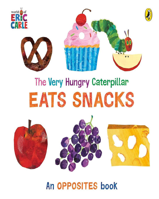 The Very Hungry Caterpillar Eats Snacks by Carle Eric [Board book] - versoz.com