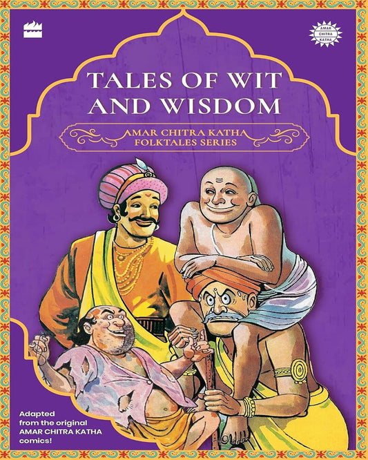 The Amar Chitra Katha Folktale Series: Tales of Wit & Wisdom by Amar Chitra Katha [Paperback] - versoz.com