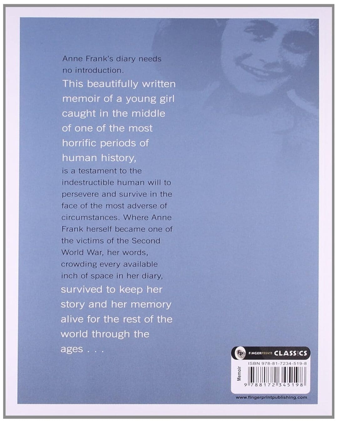 The Diary of a Young Girl - Classics by Anne Frank [Paperback] - versoz.com