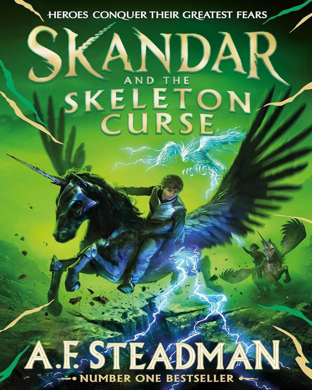 Skandar and The Skeleton Curse by A. F. Steadman [Hardcover]