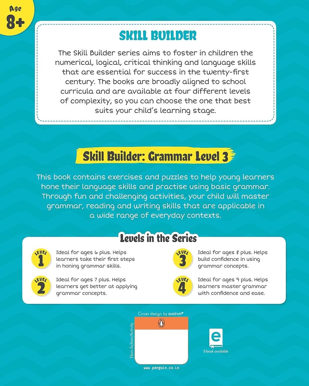 Skill Builders GrammarÂ  Level-3 by Penguin India [Paperback] - versoz.com