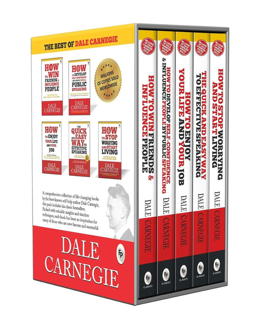 The Best of Dale Carnegie (Set of 5 Books) by Dale Carnegie [Paperback] - versoz.com