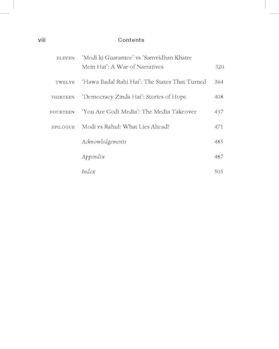 2024 : The Election that Surprised India by Rajdeep Sardesai [Hardcover]