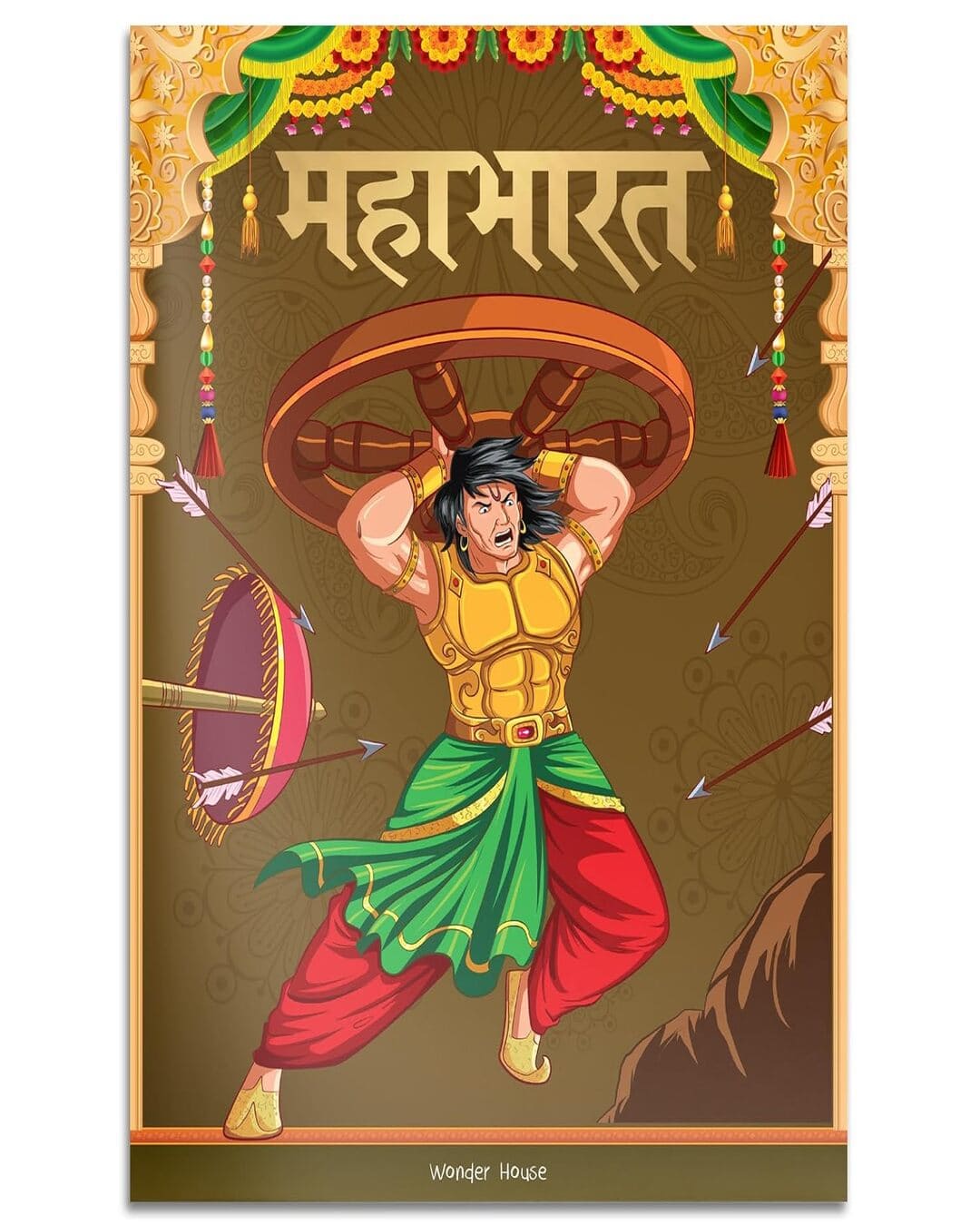 Stories from Mahabharata: Illustrated Story Book for Children in Hindi by Wonder House Books [Paperback]