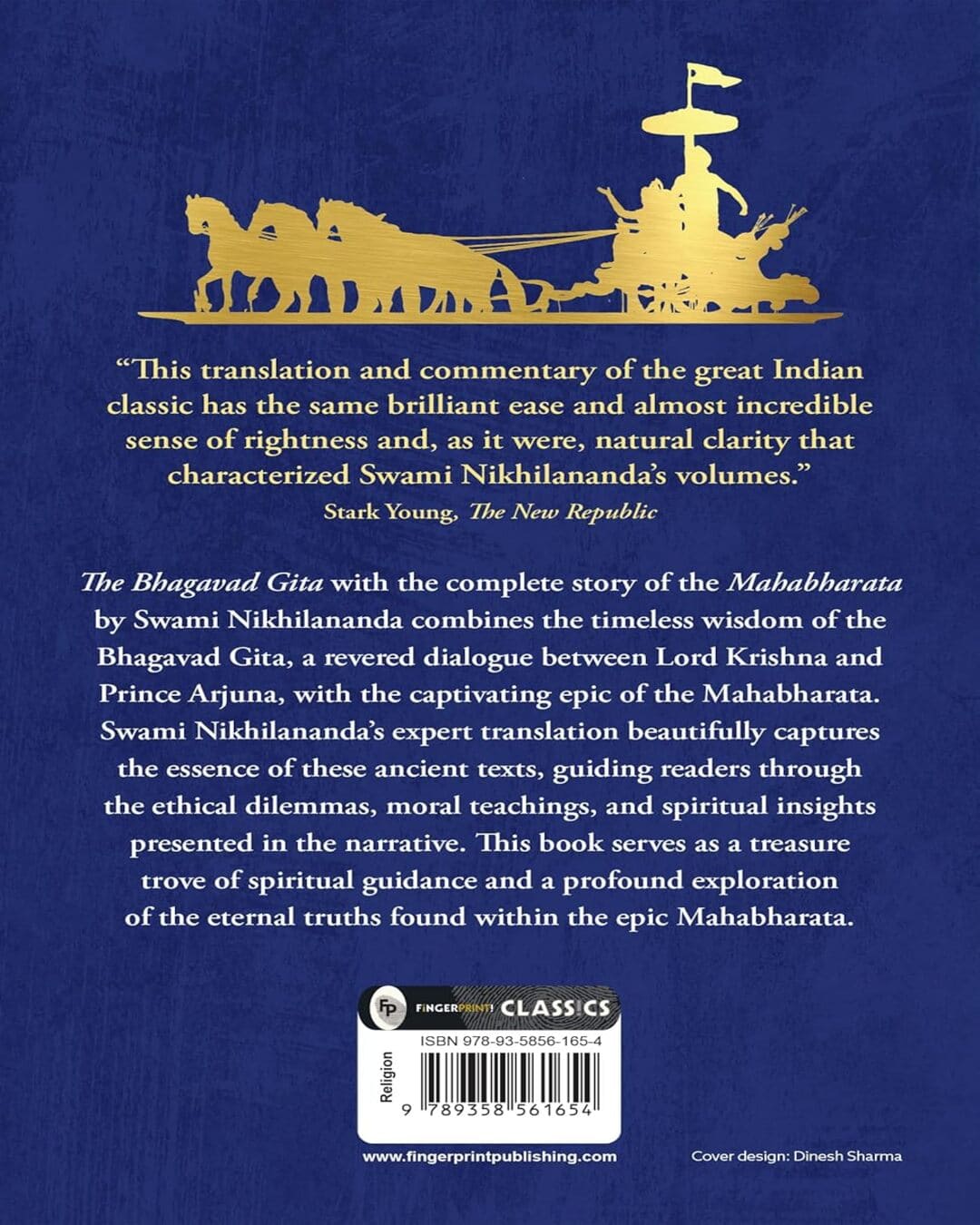The Bhagavad Gita by Swami Nikhilananda [Paperback] - versoz.com