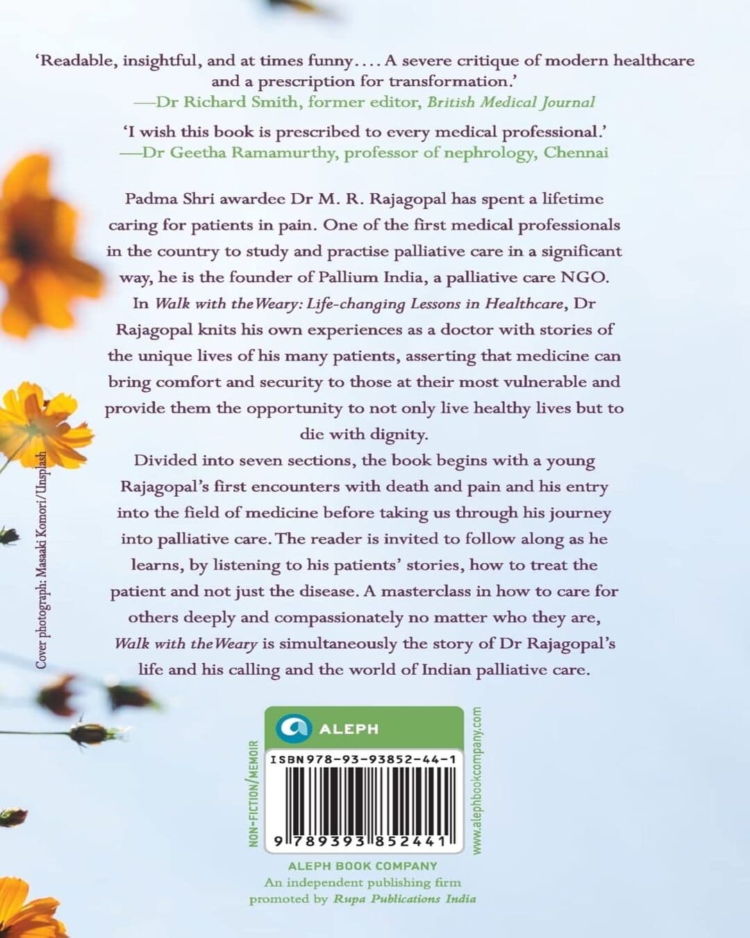 Walk with the Weary: Life-changing Lessons in Healthcare by Dr M. R. Rajagopal[Paperback] - versoz.com