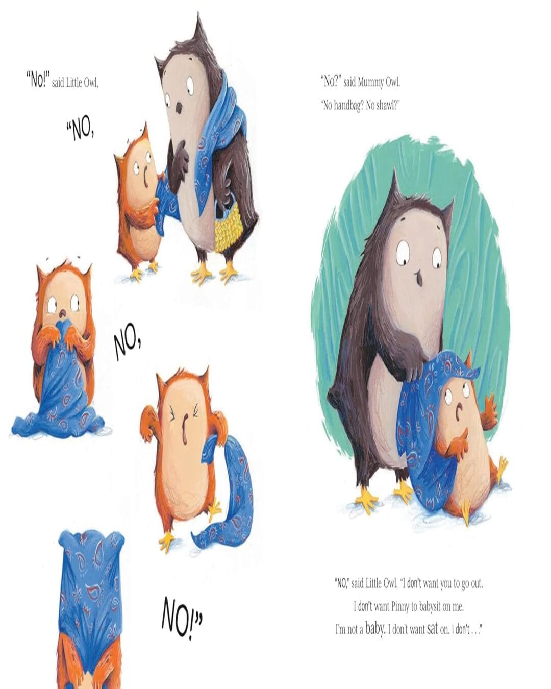 Little Owls Babysitter by Debi Gliori, Alison Brown (Illustrator) [Paperback] - versoz.com