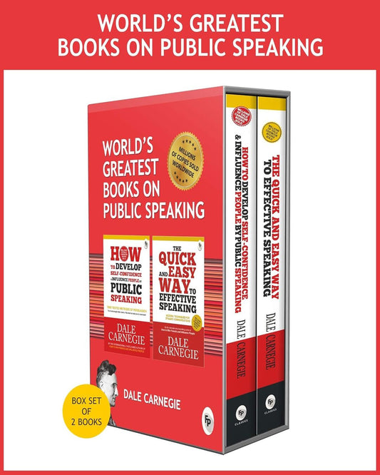 World’s Greatest Books on Public Speaking (Set of 2 Books) by Dale Carnegie [Paperback]