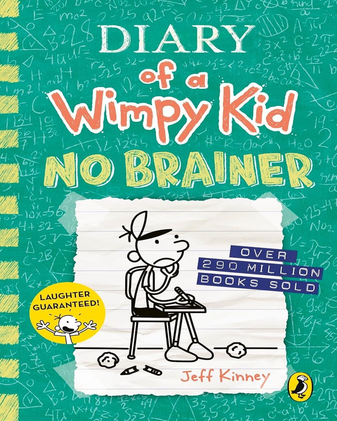 Diary of a Wimpy Kid : No Brainer by Jeff Kinney [Paperback] - versoz.com