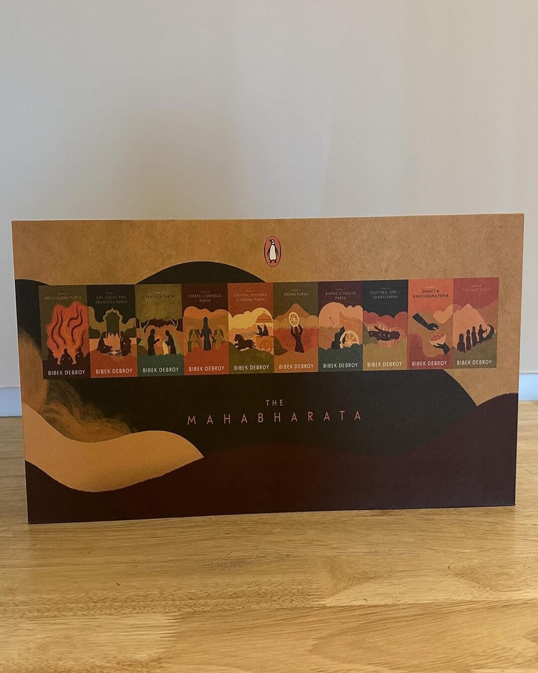 The Mahabharata Vol 1- 10 by Bibek Debroy [Hardcover]