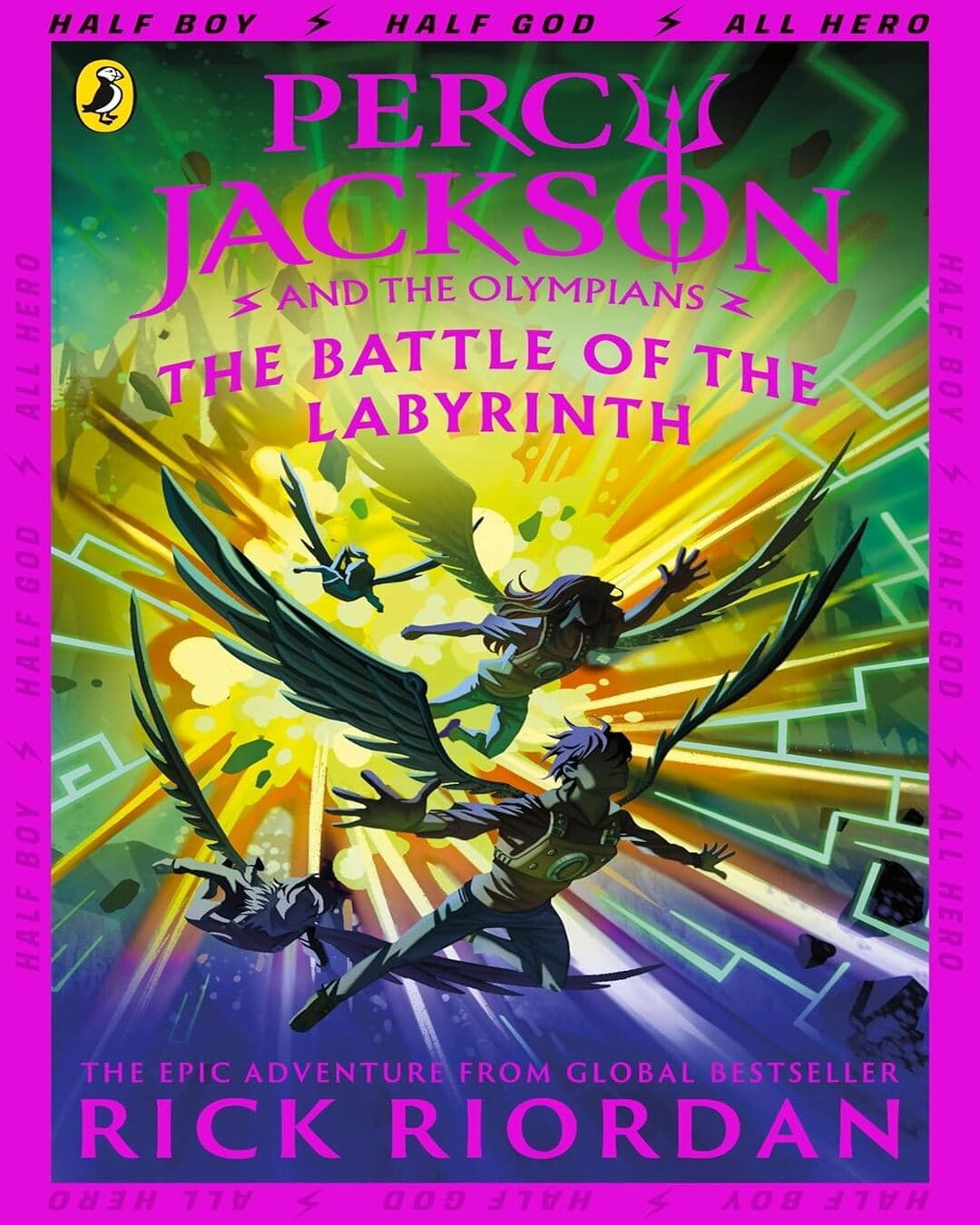 Percy Jackson (4) : Battle Of Laby Labyrinth by Riordan Rick [Paperback] - versoz.com