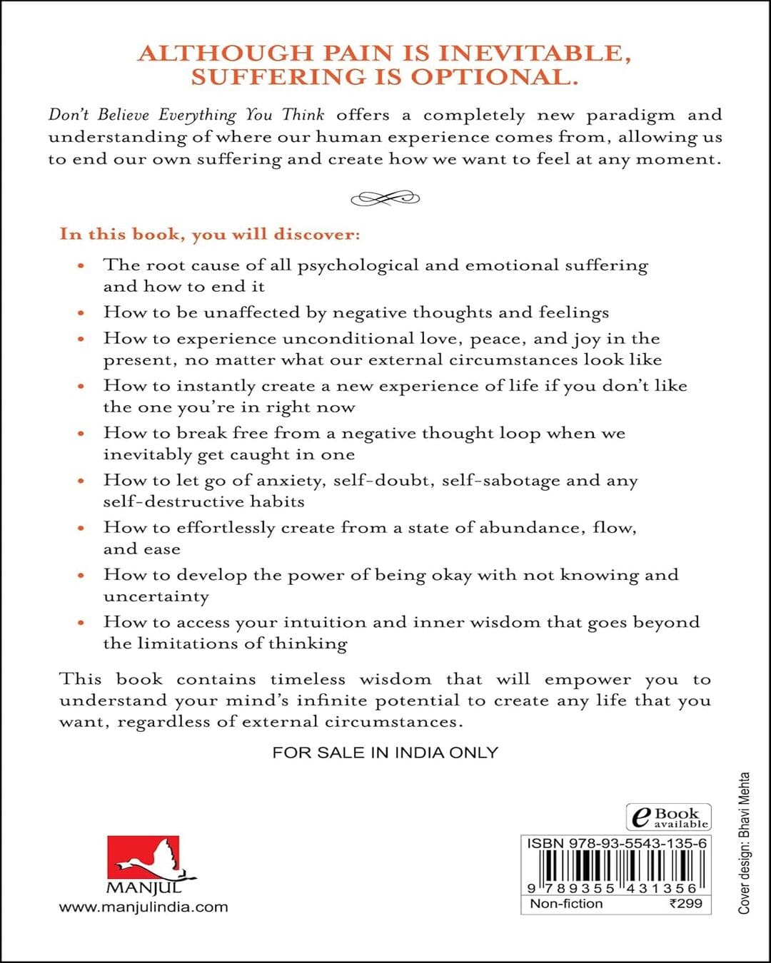 Don't Believe Everything You Think by Joseph Nguyen [Paperback] - versoz.com