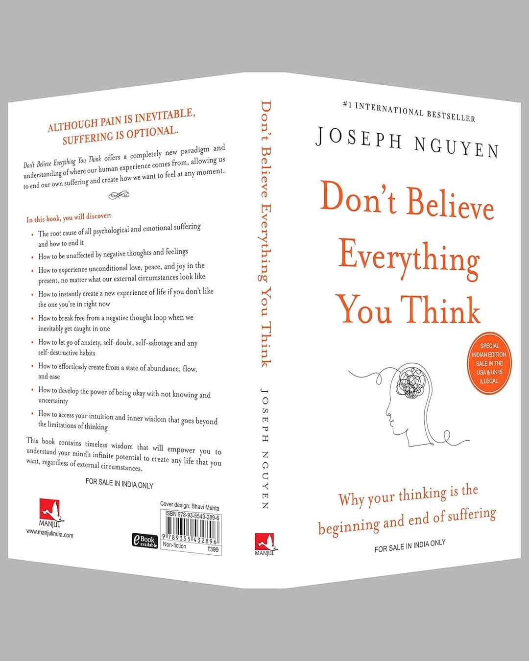 Don't Believe Everything You Think by Joseph Nguyen [Paperback] - versoz.com