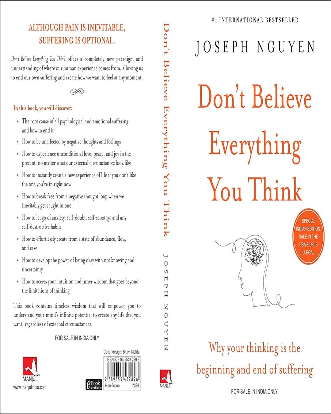 Don't Believe Everything You Think by Joseph Nguyen [Paperback] - versoz.com