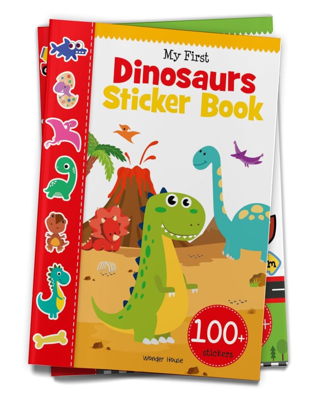 My First Dinosaurs Sticker Book: My first sticker books by Wonder House Books [Paperback]