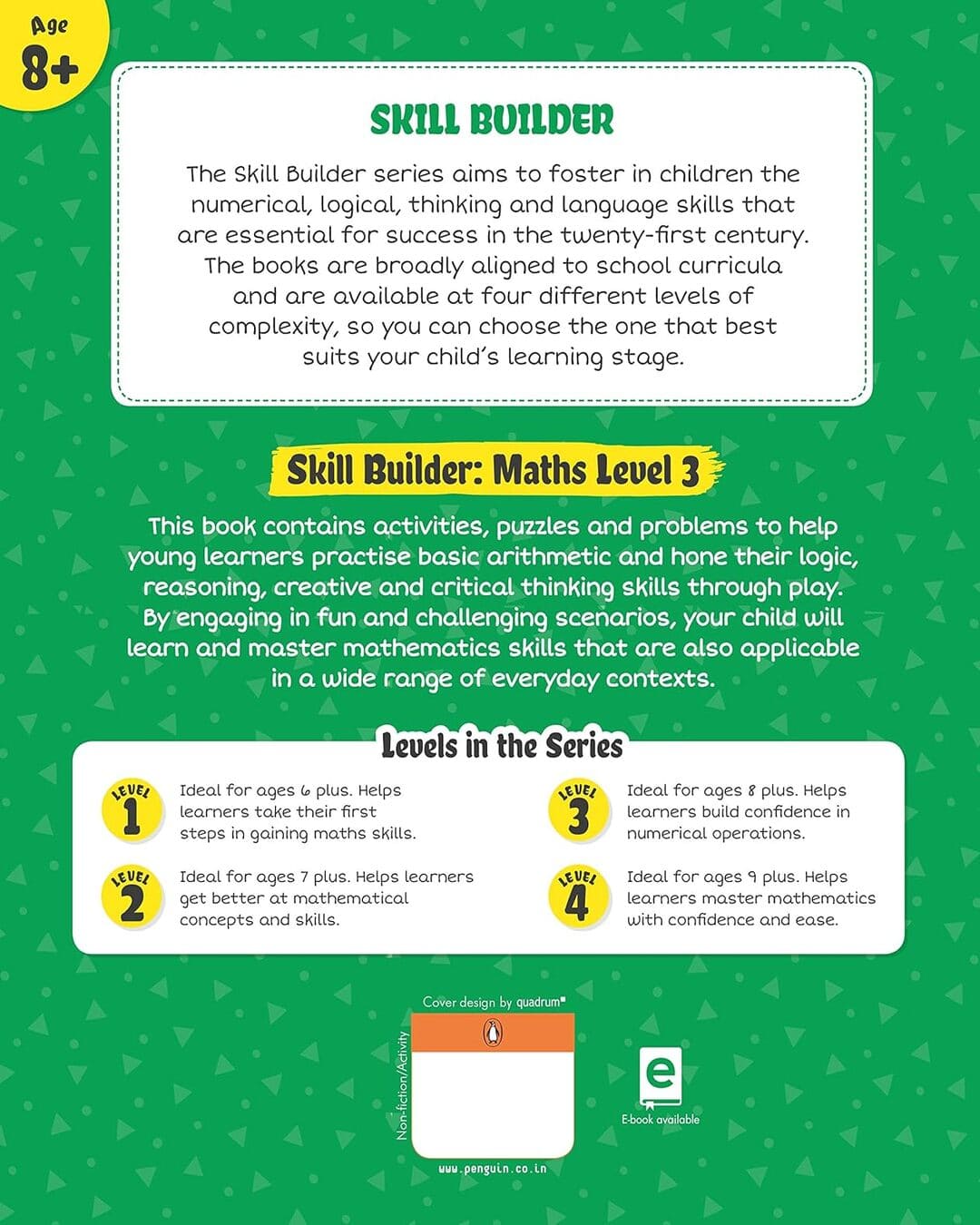 Smart Skill Builders - Maths Skills Level 3 by Sonia Mehta [Paperback]
