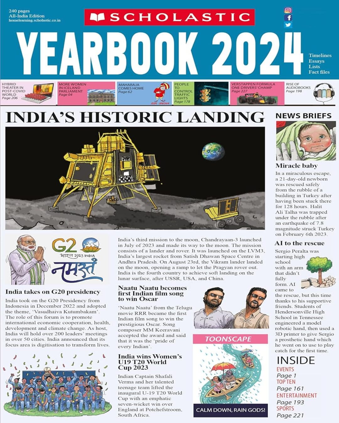 Scholastic Yearbook 2024 [Paperback] - versoz.com