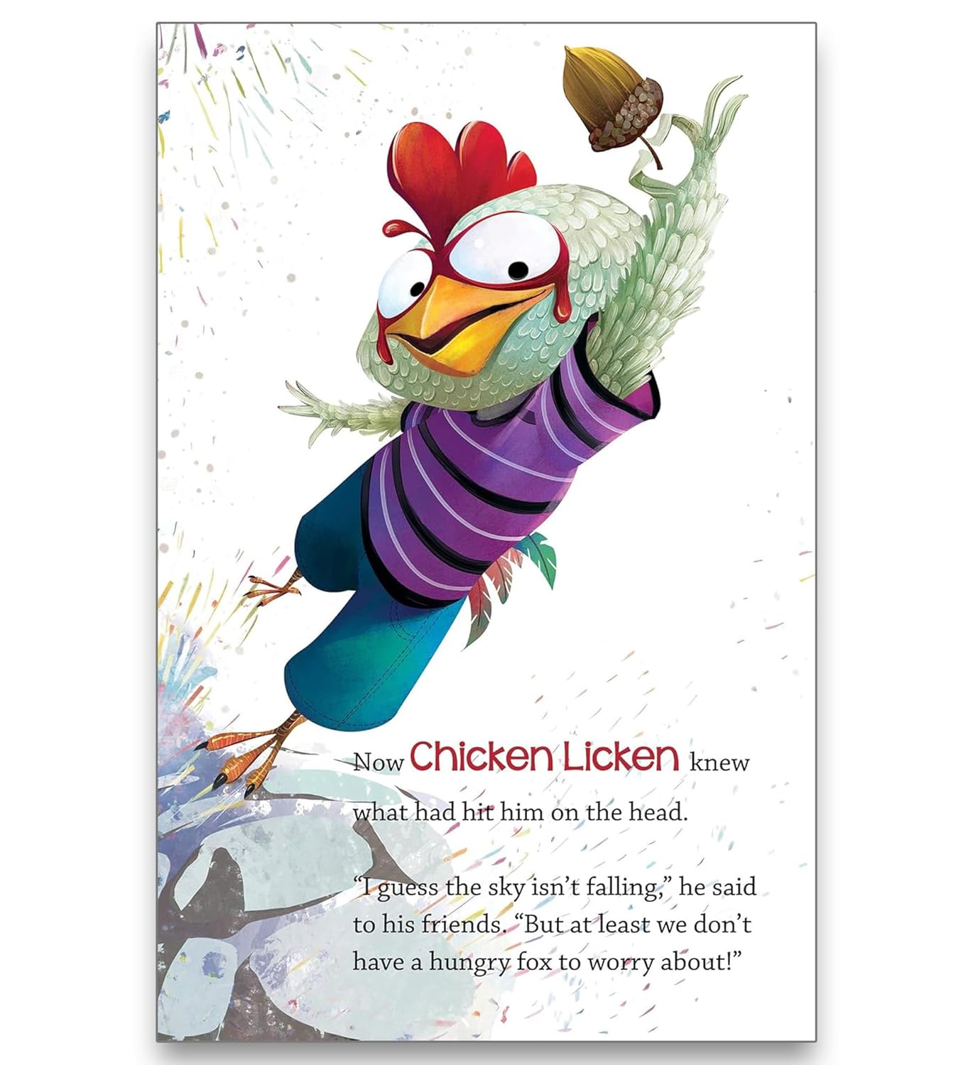 Chicken Licken and Foxy Loxy: Fairytales With A Twist by Farzana Sarup, Ishan Trivedi (Illustrator) [Paperback]