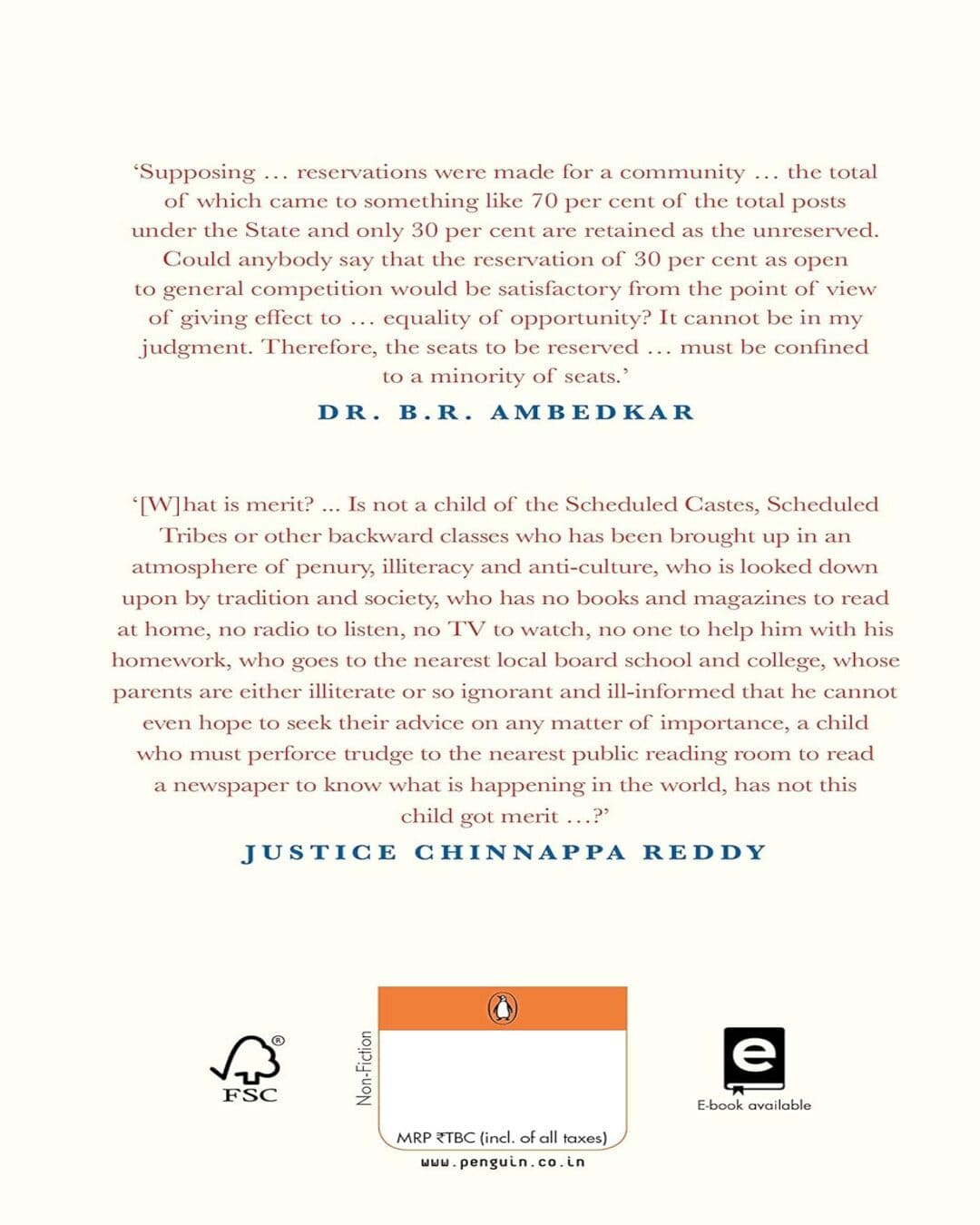 These Seats Are Reserved: Caste, Quotas by Chandrachud, Abhinav [Hardcover] - versoz.com