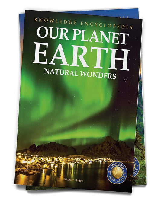 Knowledge Encyclopedia For Children - Our Planet Earth: Natural Wonders by Wonder House Books [Paperback]
