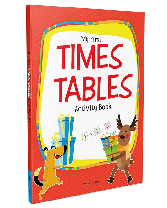 My First Times Tables Activity Book : Multiplication Tables From 1 - 20 With Fun and Easy Math Activ by Wonder House Books [Paperback]
