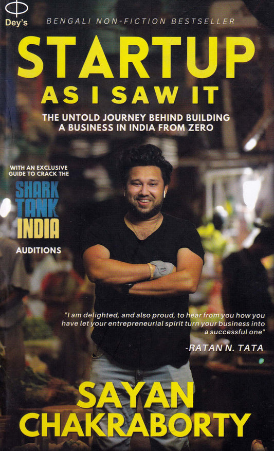 Start Up As I Saw It by Sayan Chakraborty [Paperback] - versoz.com