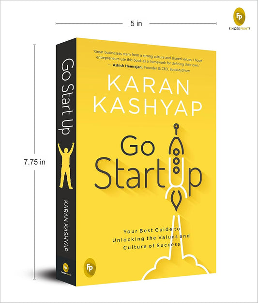 Go Start Up: Your Best Guide to Unlocking the Values and Culture of Success by Karan Kashyap [Paperback] - versoz.com