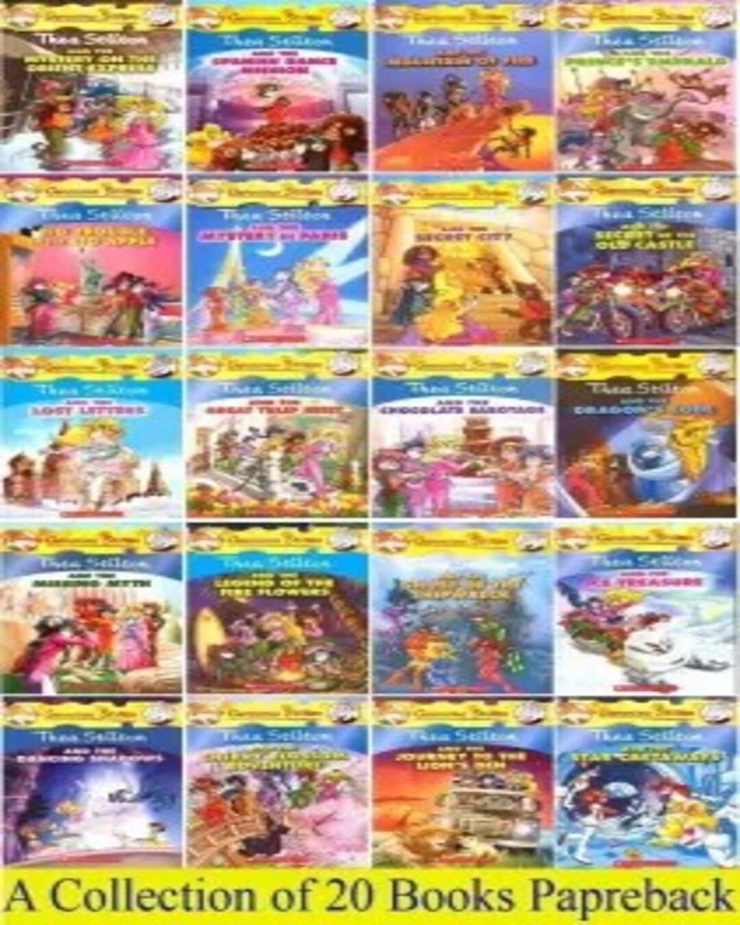 THEA STILTON BOX SET (Set of 20 Books) by Geronimo Stilton [Paperback]