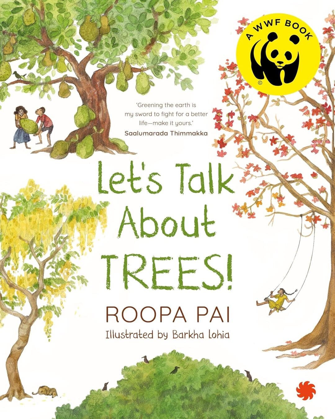 Lets Talk About Trees by Roopa Pai and Illustrated by Barkha Lohia [Paperback] - versoz.com