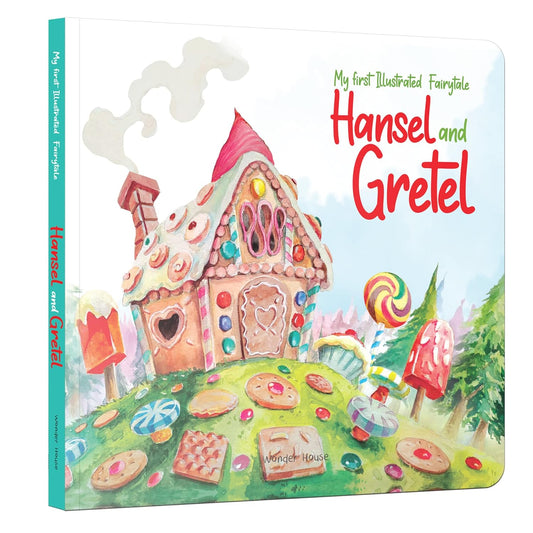 My First Illustrated Fairytale Board Book - Hansel and Gretel Board Book by Wonder House Books [Board Book]