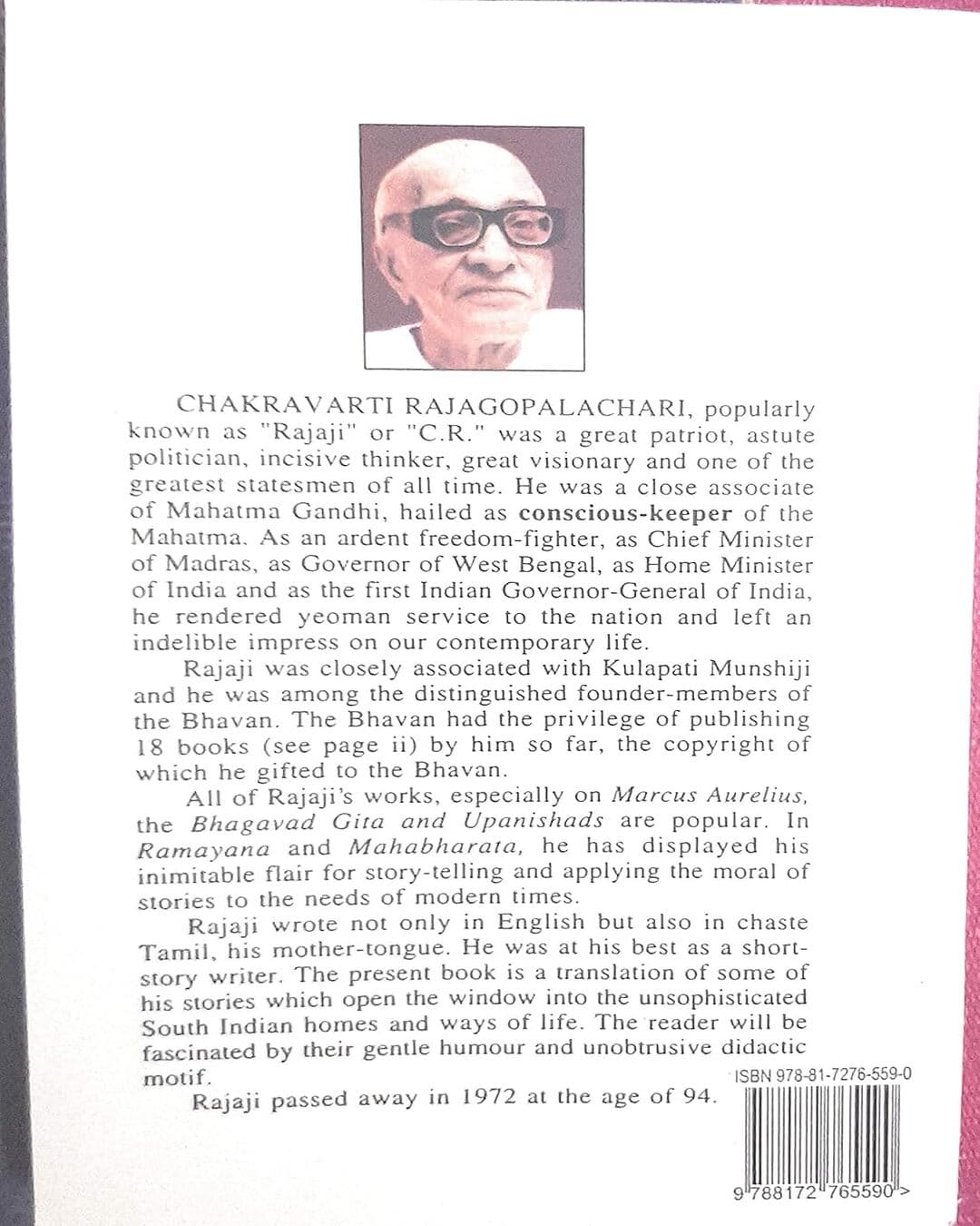 Stories For the Innocent by C. Rajagopalachari [Paperback] - versoz.com