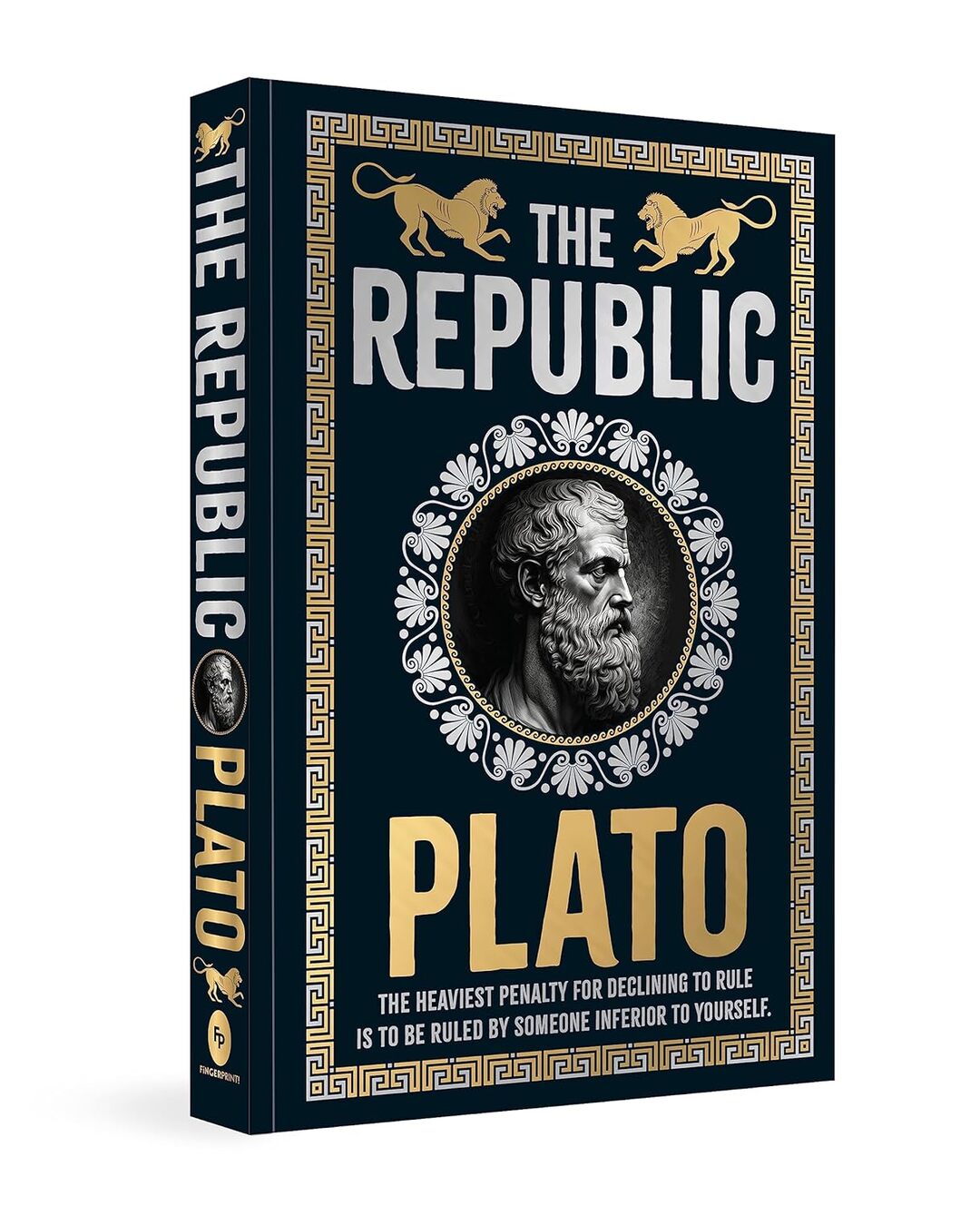 The Republic (Deluxe Hardbound Edition) by Plato [Hardcover] - versoz.com