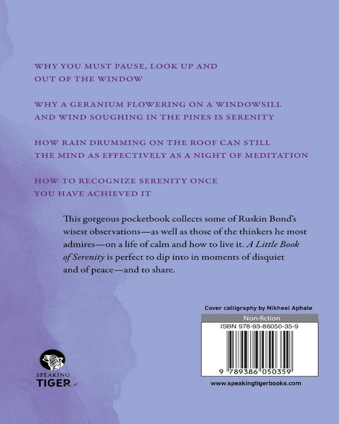 A Little Book of Serenity [Paperback] - versoz.com