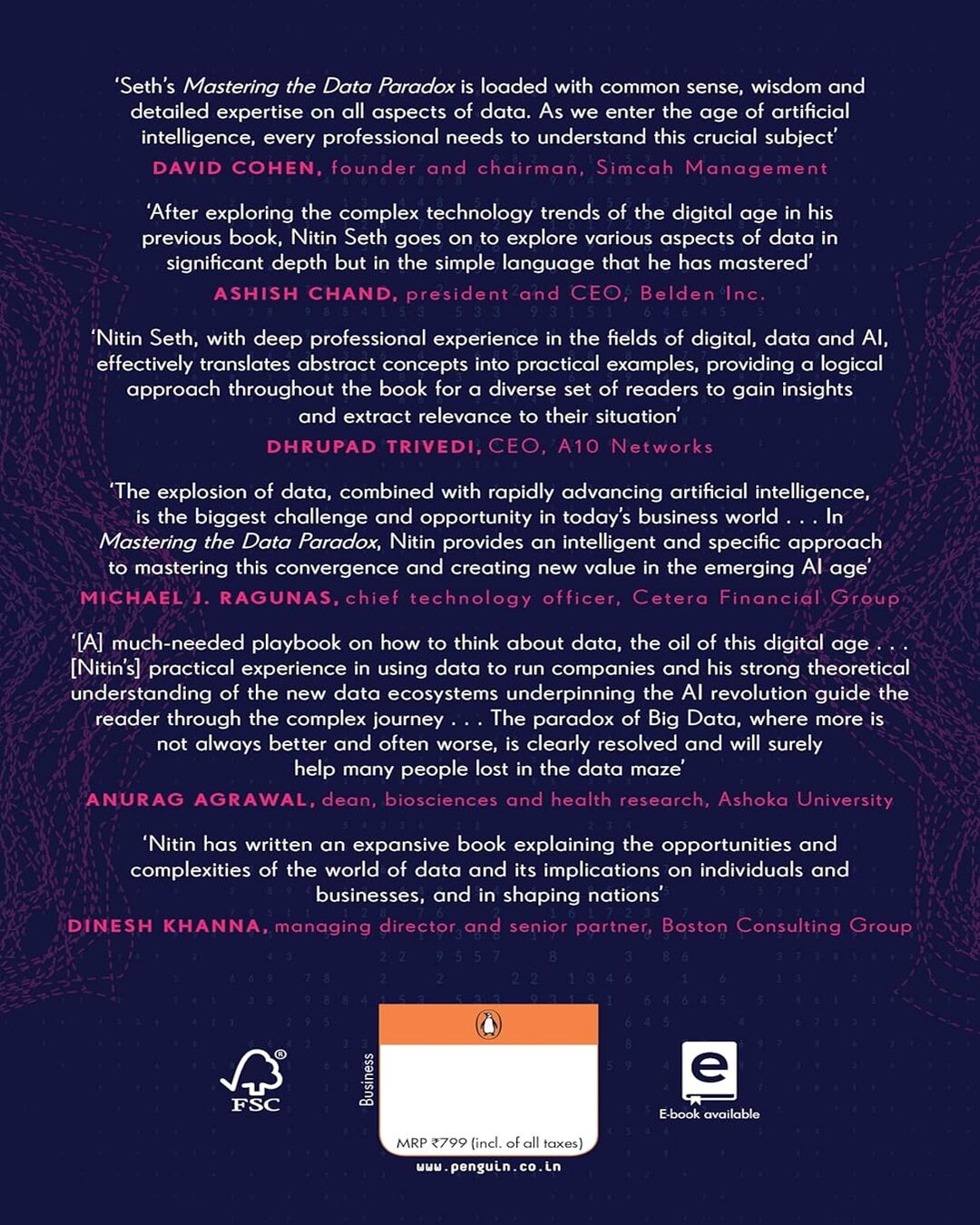 Mastering The Data Paradox: Key To Winning In The Ai Age by Nitin Seth - versoz.com