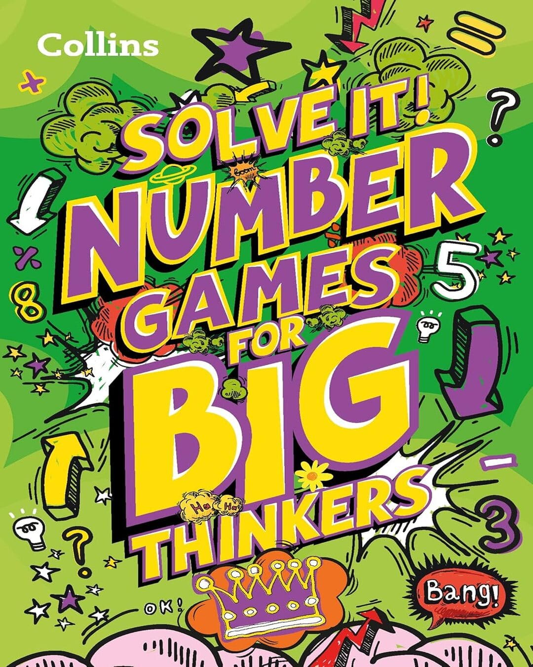 Solve it! â€” NUMBER GAMES FOR BIG THINKERS [Paperback] - versoz.com