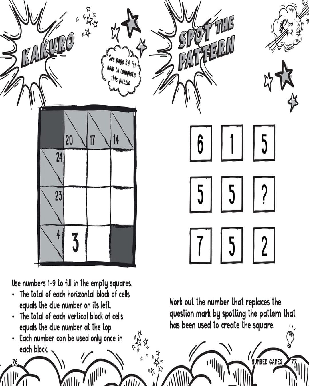 Solve it! â€” NUMBER GAMES FOR BIG THINKERS [Paperback] - versoz.com