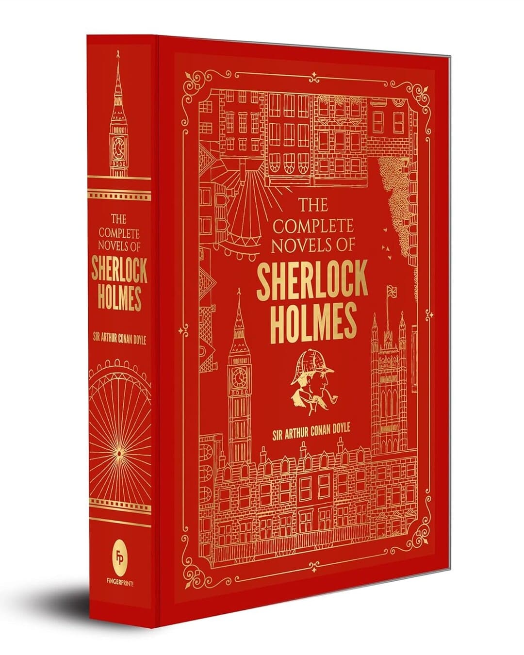 The Complete Novels of Sherlock Holmes by Arthur Conan Doyle [Deluxe Hardbound Edition] - versoz.com
